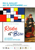 Affiche Expo Rouge et Bleu Vignette